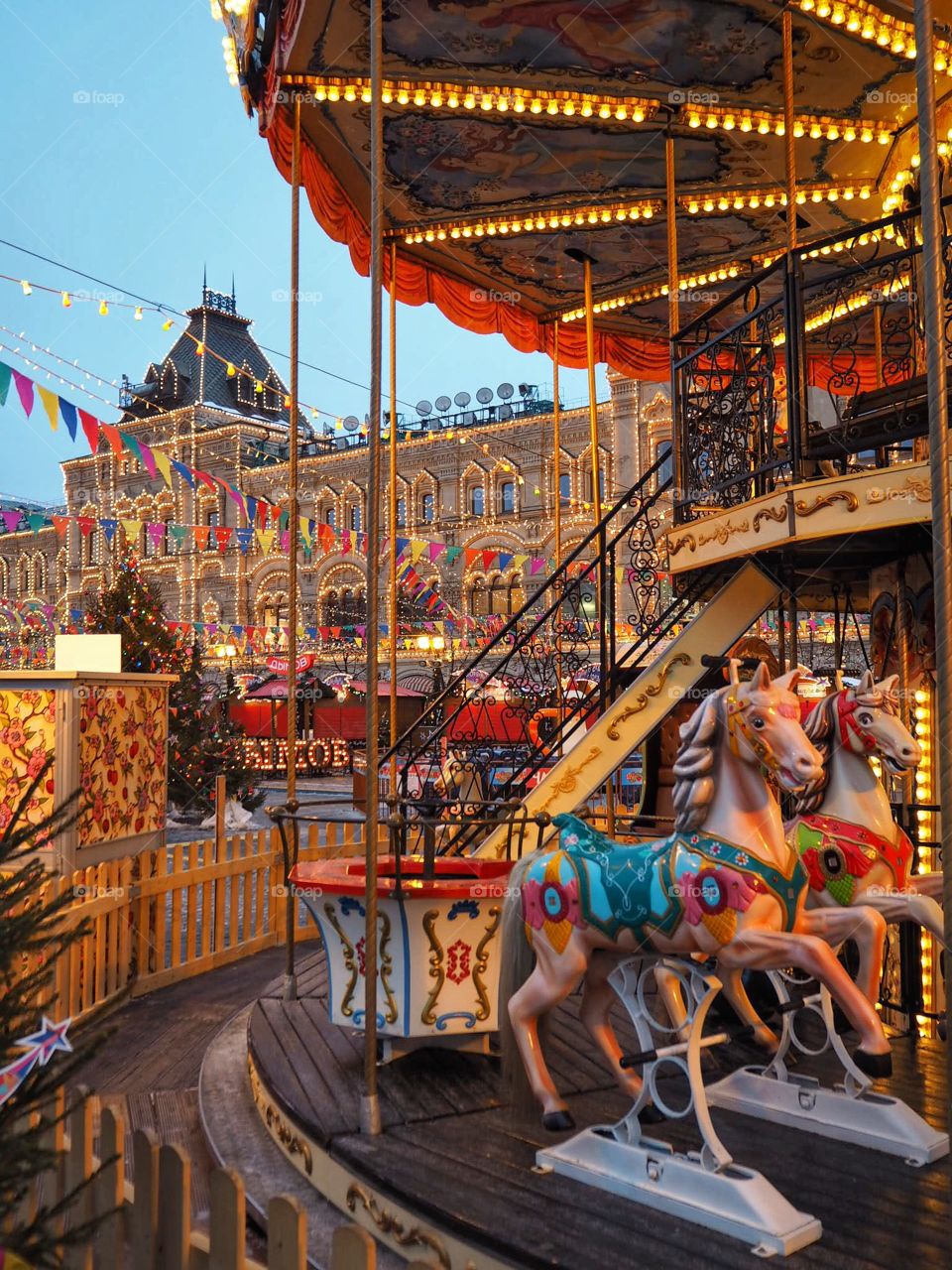 Christmas markets in Moscow 