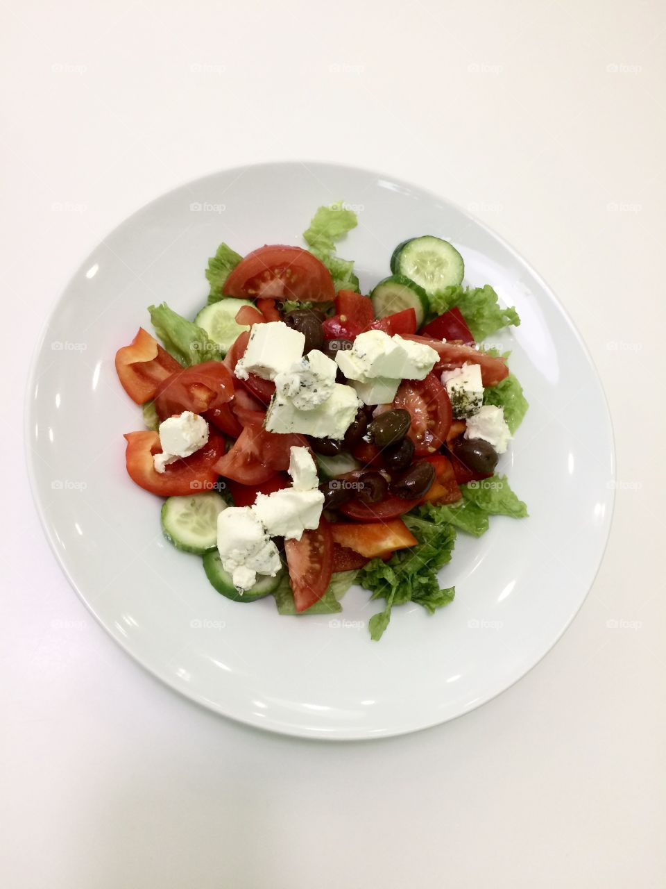 Salateria. Greek salad