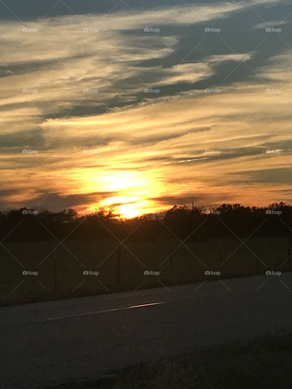 Amazing Southeast Texas Sunset