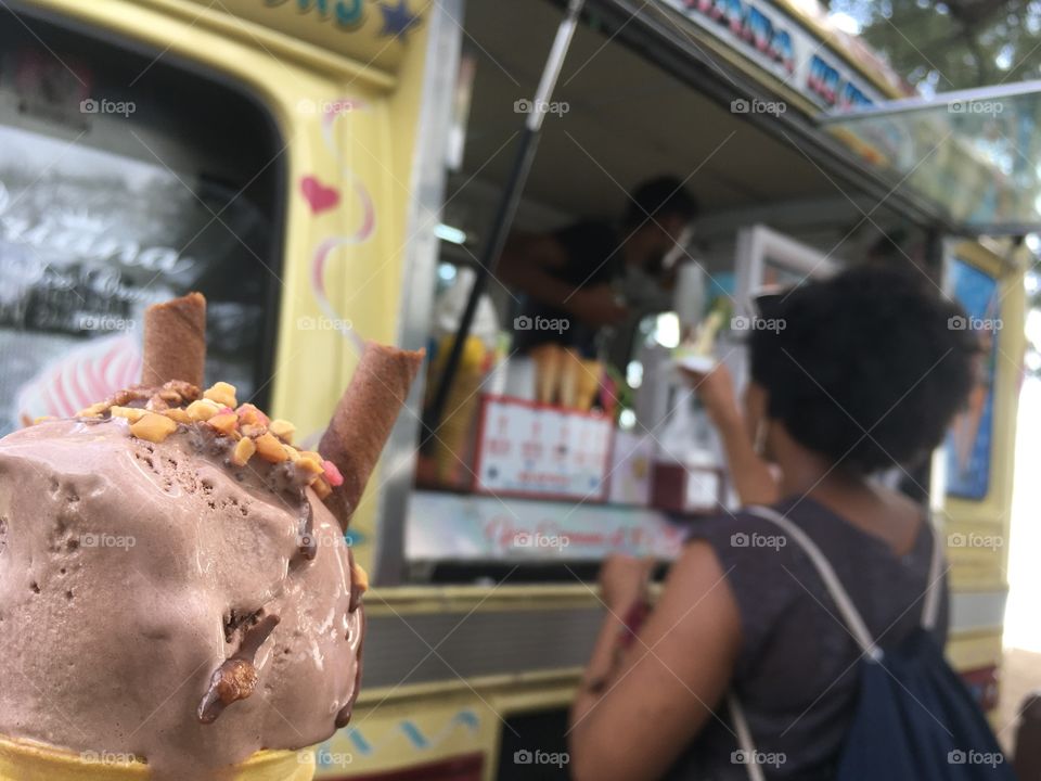 Ice cream trucks, childhood relived.