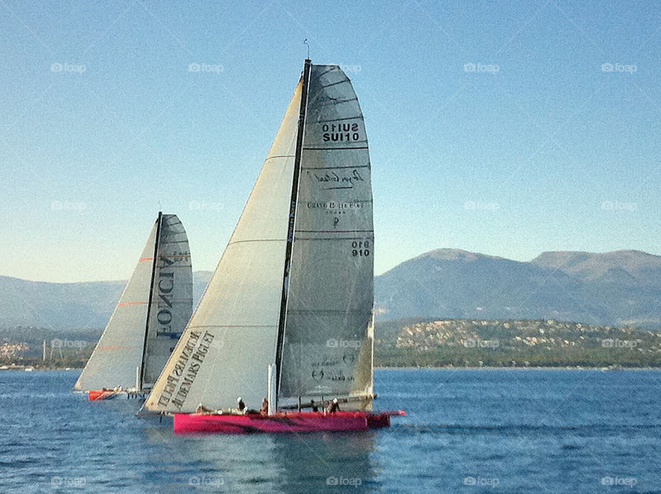 antibes d 35 race on the sea instead of lake france by swisstraveler