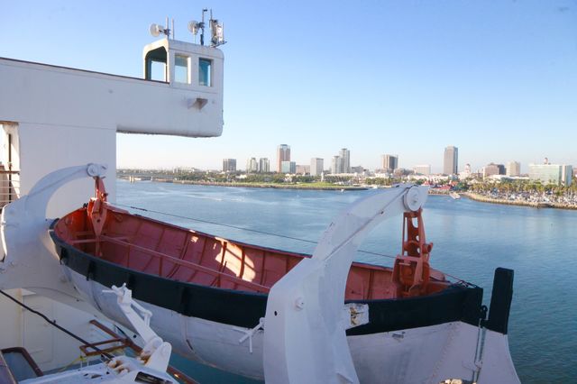 Lifeboat . Lifeboat on the Queen Mary