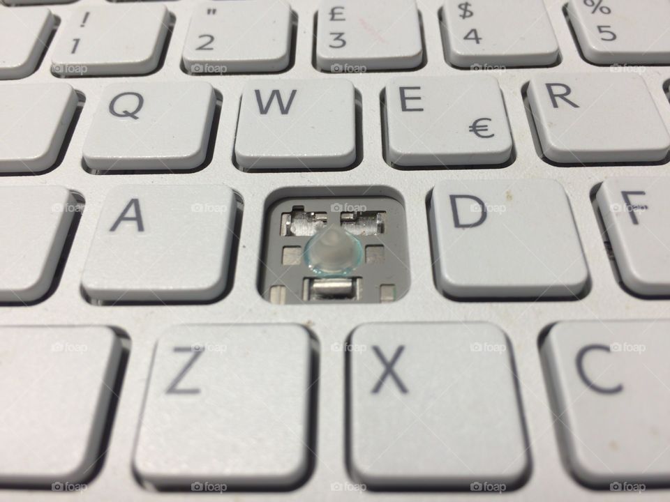 Broken keyboard 