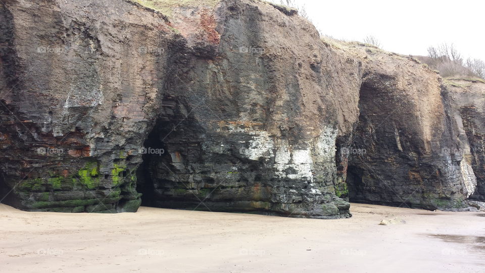 Sandsend cliffs