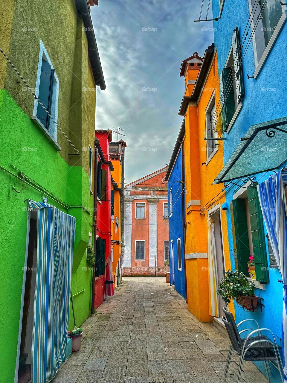 Colorful houses in Burano