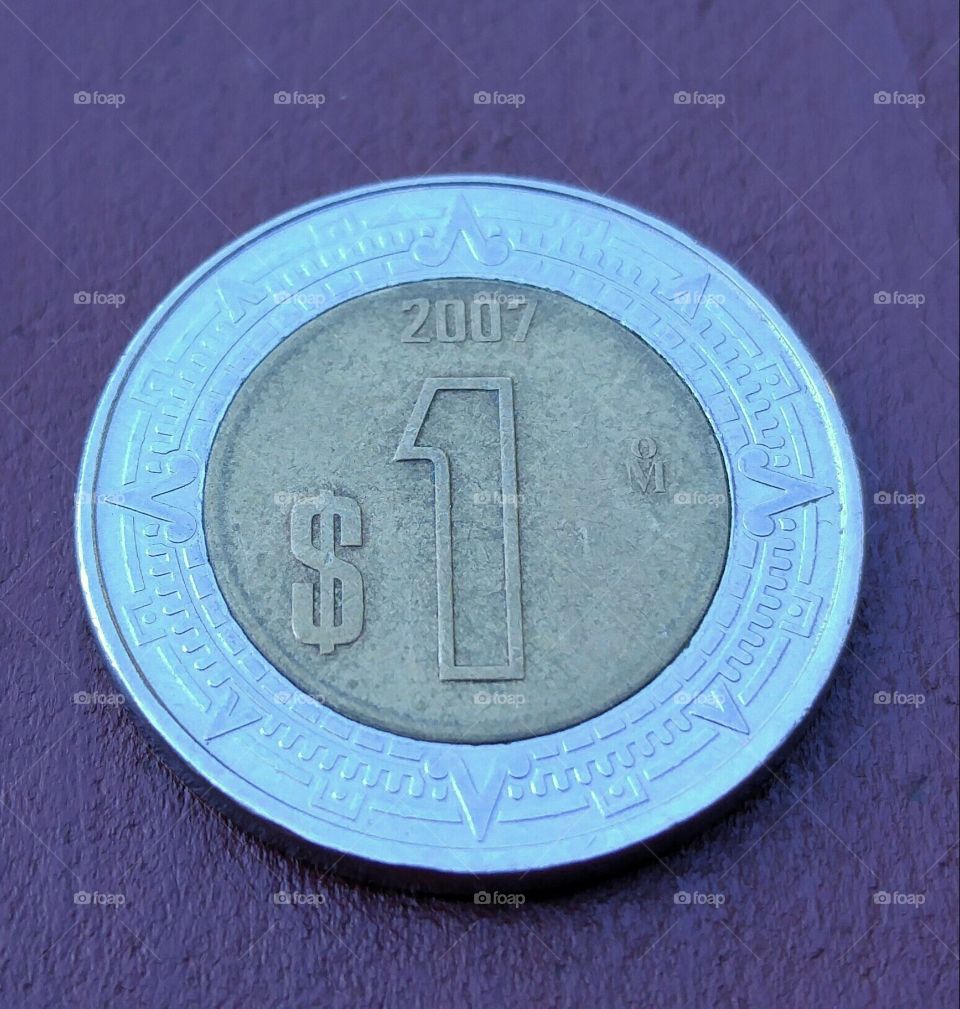 1 peso Mexico