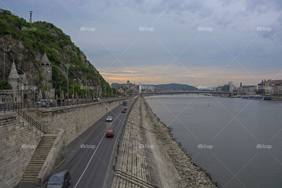 Beautiful view of Budapest