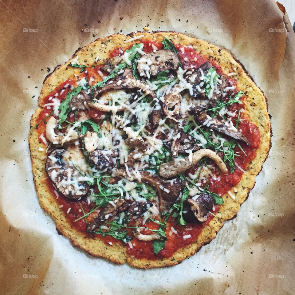 PIZZA. Homemade Gluten-Free Vegan Pizza