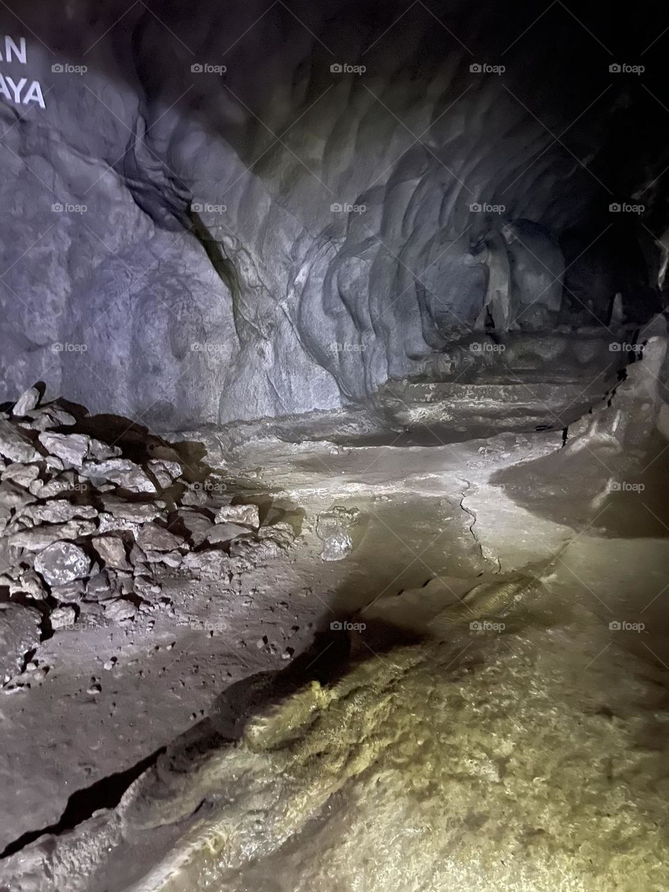 Crystal cave in Gunung Keriang