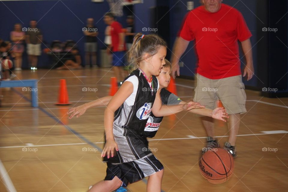 Basketball on the Run