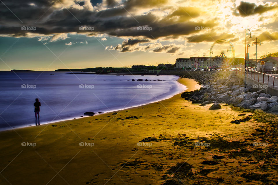 Salthill beach, Galway