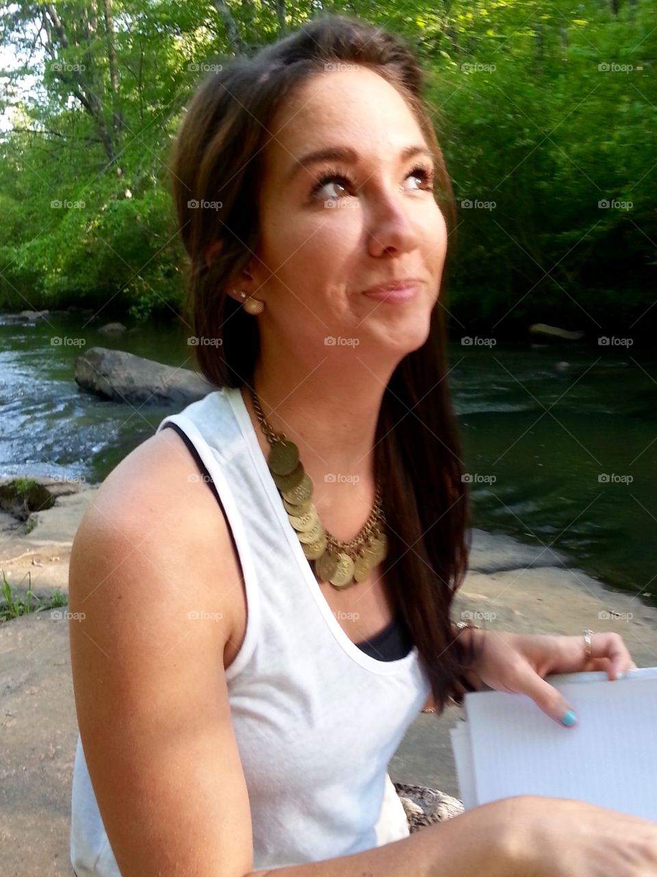 Portrait of a young woman