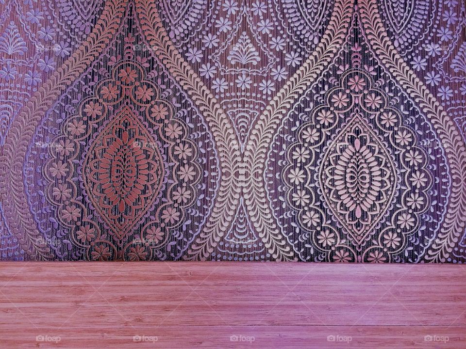 | purple Moroccan pattern |