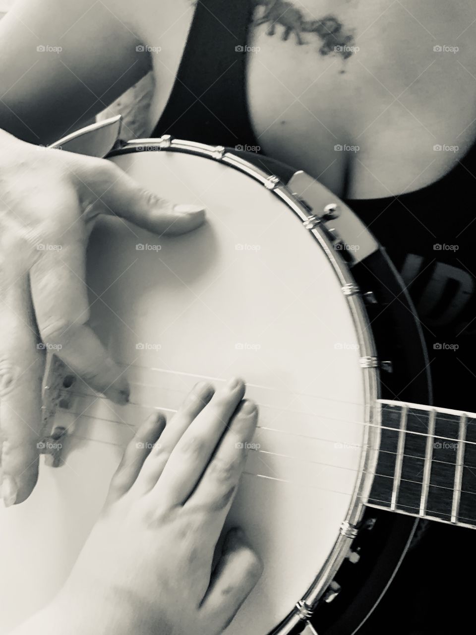 Music, Instrument, Monochrome, People, Band