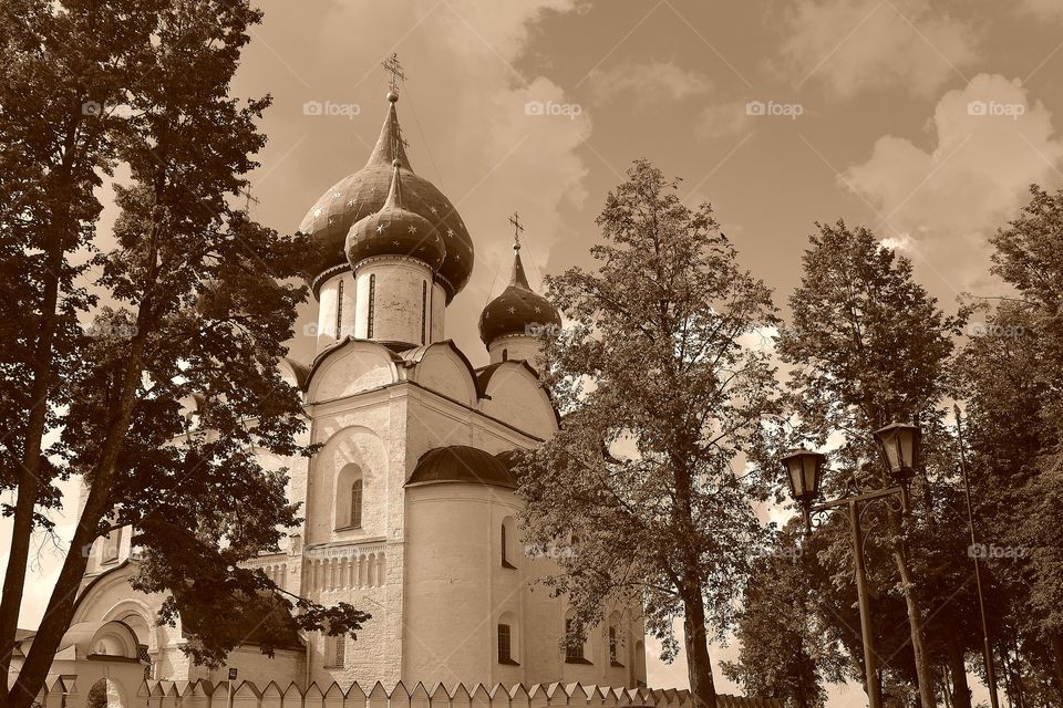 Old church in Suzdal town