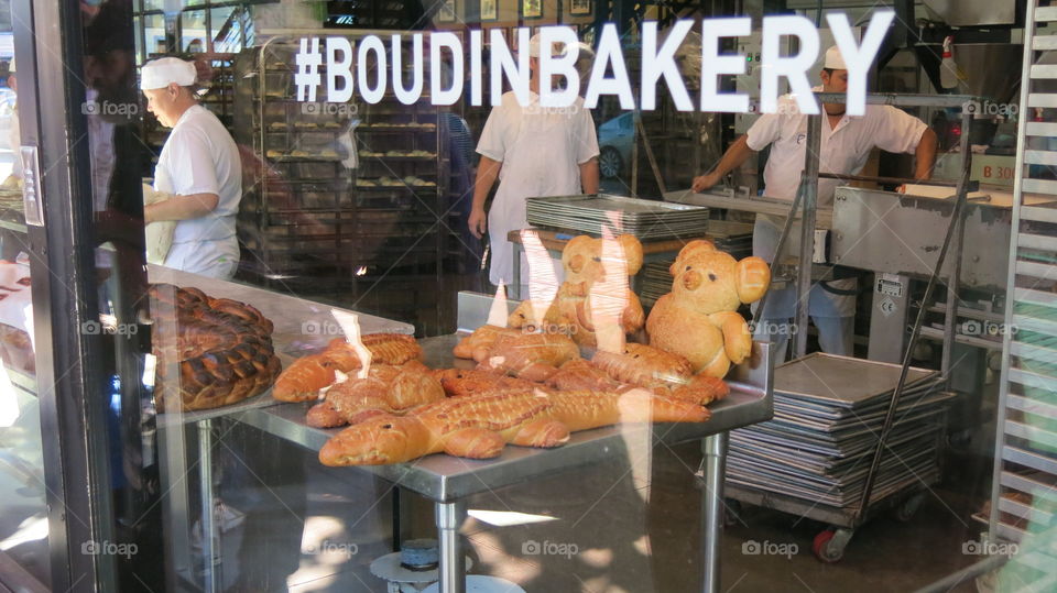 Boudin Bakery, SF.