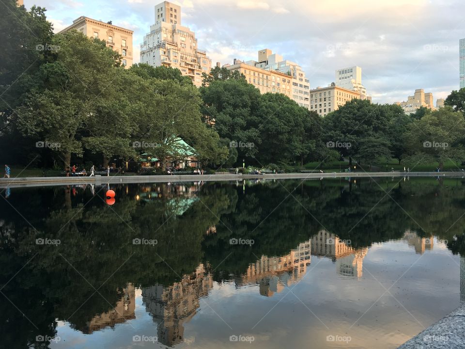 NYC reflection 