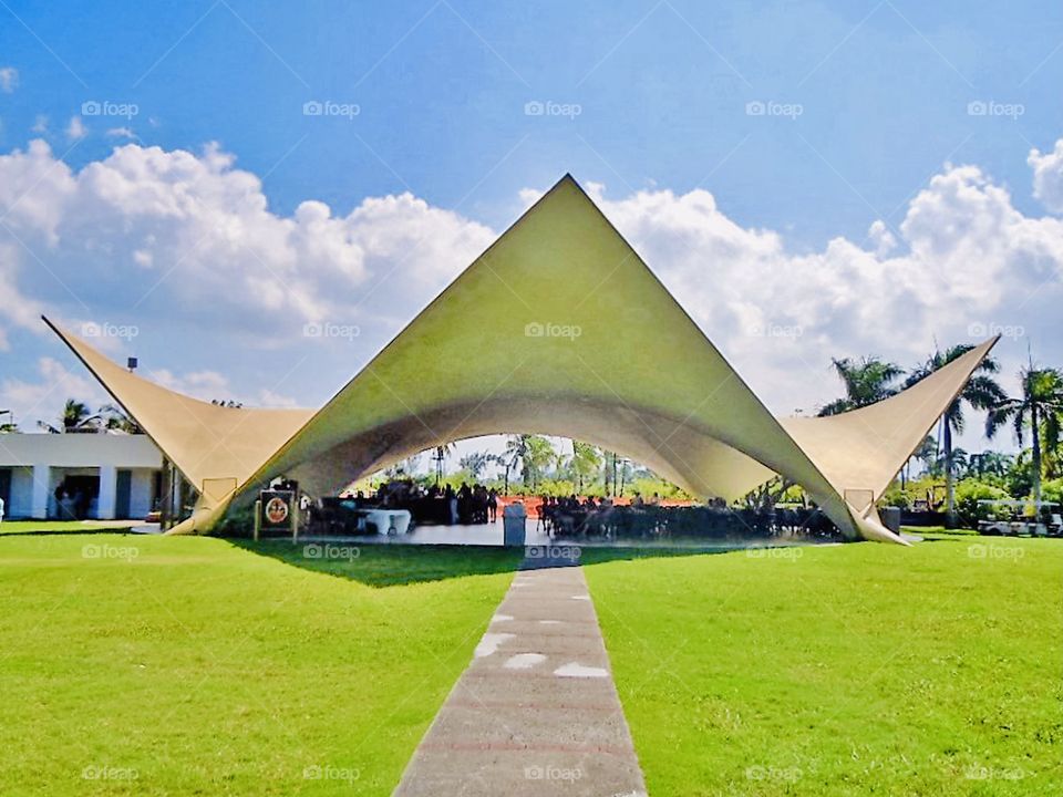 The Bat Cafe at the Bacardi Rum Estate, Puerto Rico