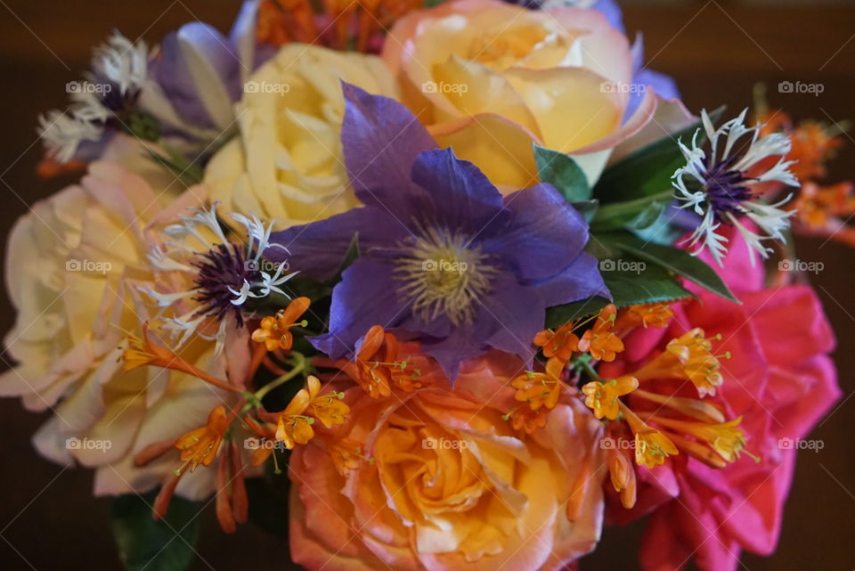 Beautiful backyard bouquet