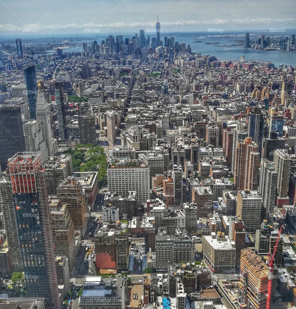 New York City Skyline.city, skyline, architecture, usa, america, urban, york, manhattan, skyscraper, new, cityscape, landmark, downtown, building, tower, aerial, sunset, sky, view, office, scene, travel, nyc, midtown, high, exterior, dusk, state, emp