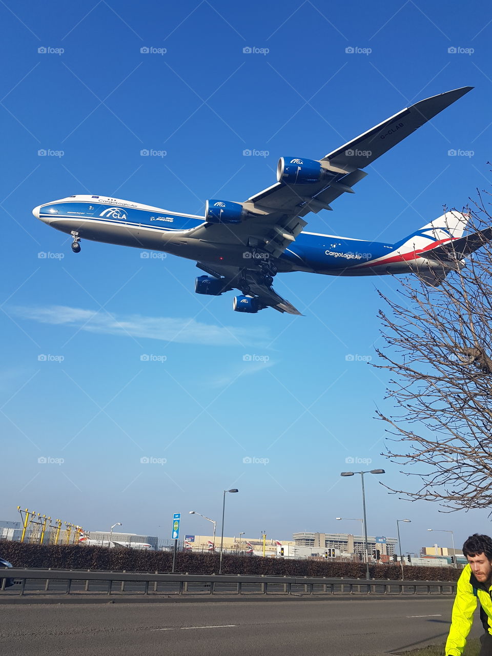 Landing at Heathrow