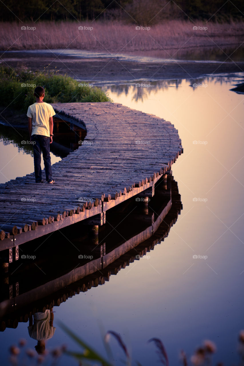 Water, No Person, Lake, River, Reflection