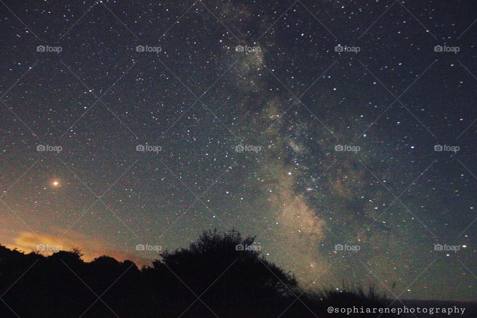 A Milky Way shot on the Oregon coast 