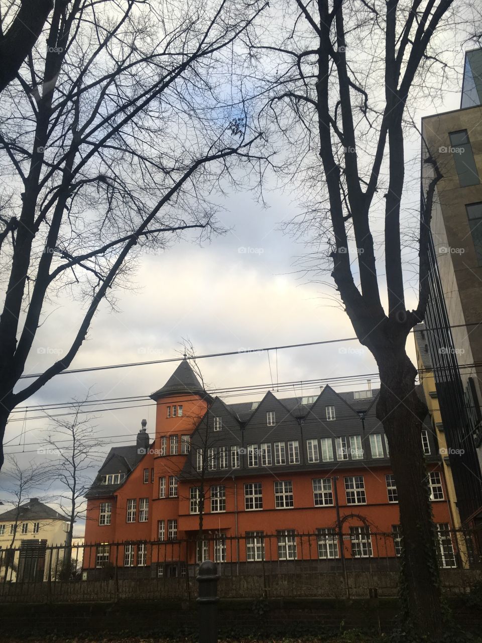 Yet another beautiful view in Koln - this time it's a bit more colourful!