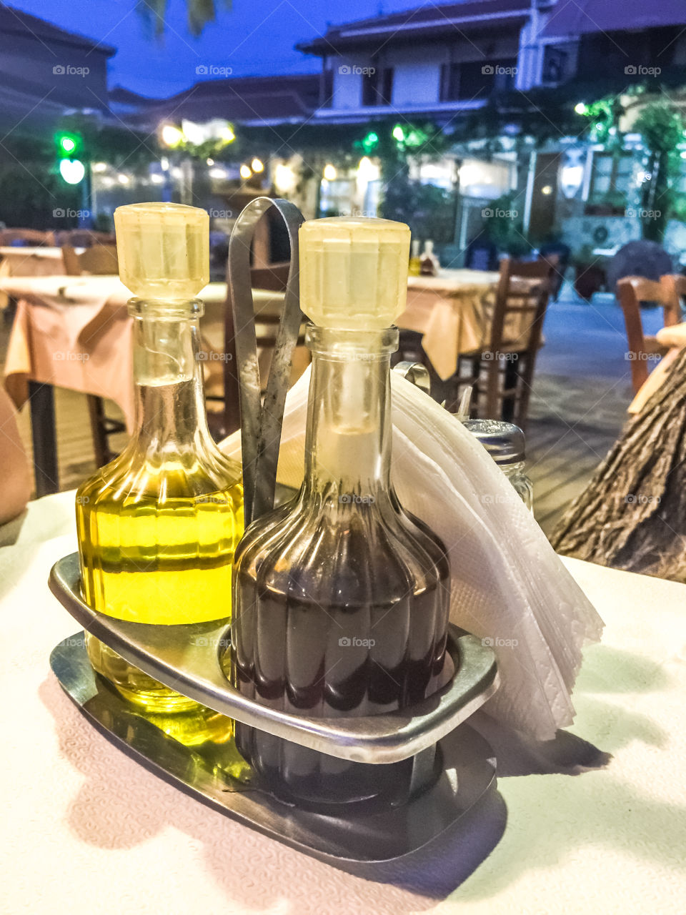 Olive Oil And Vinegar
