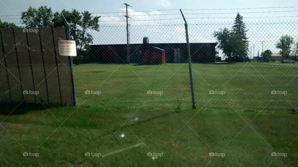 Fence, Soccer, Football, Grass, Competition