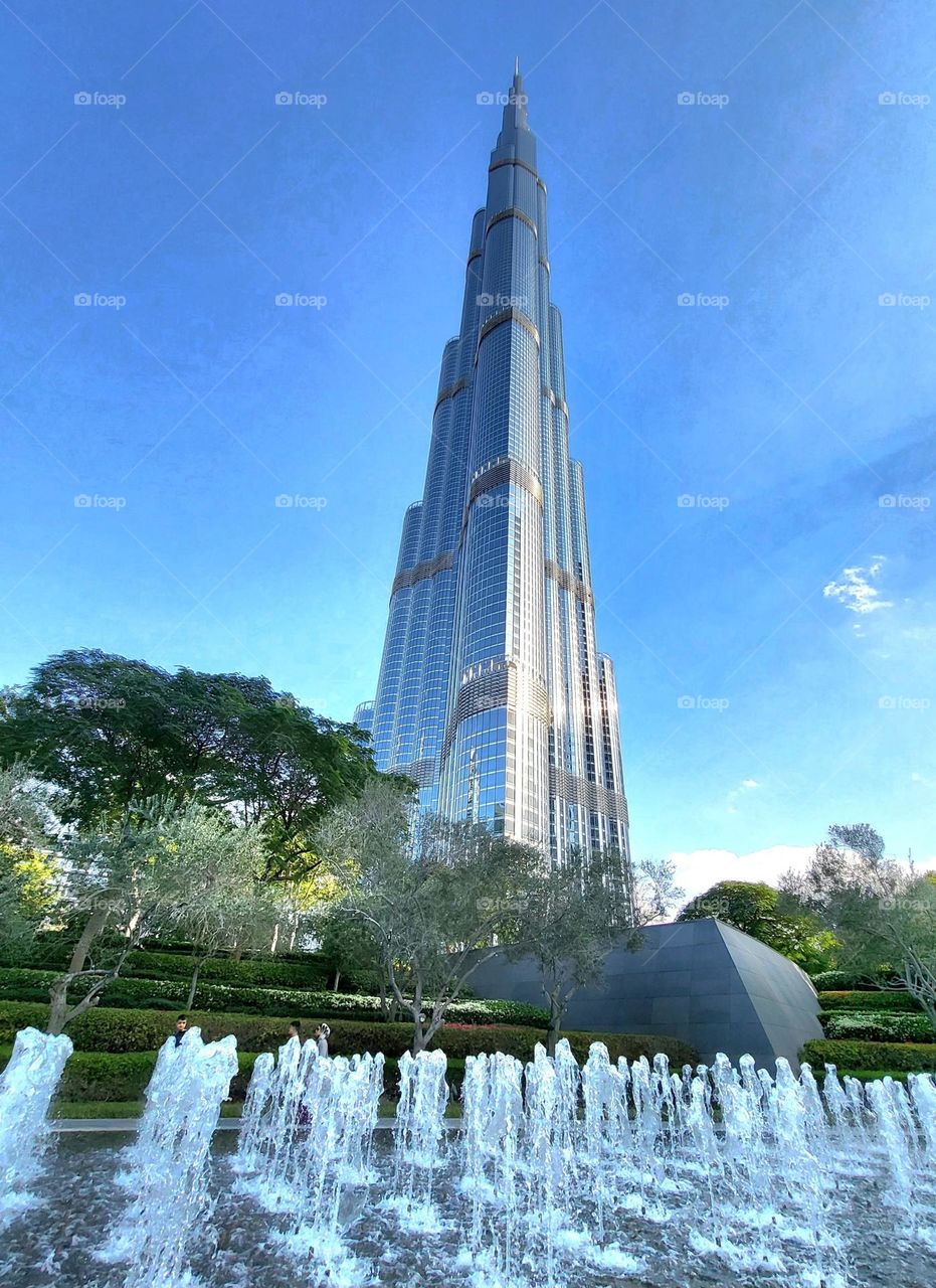 Tower Burj khalifa in Dubai