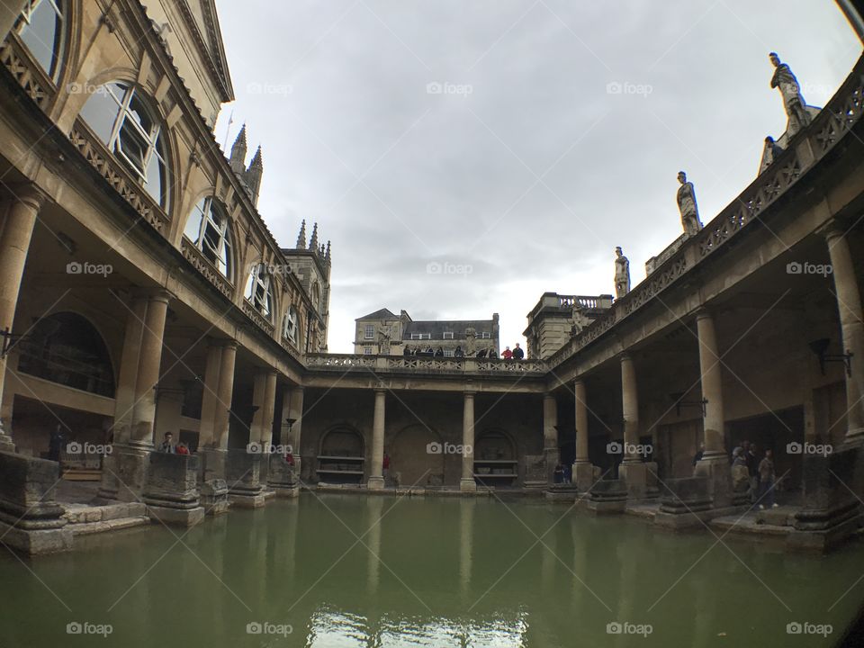 Inside the Roman Baths 