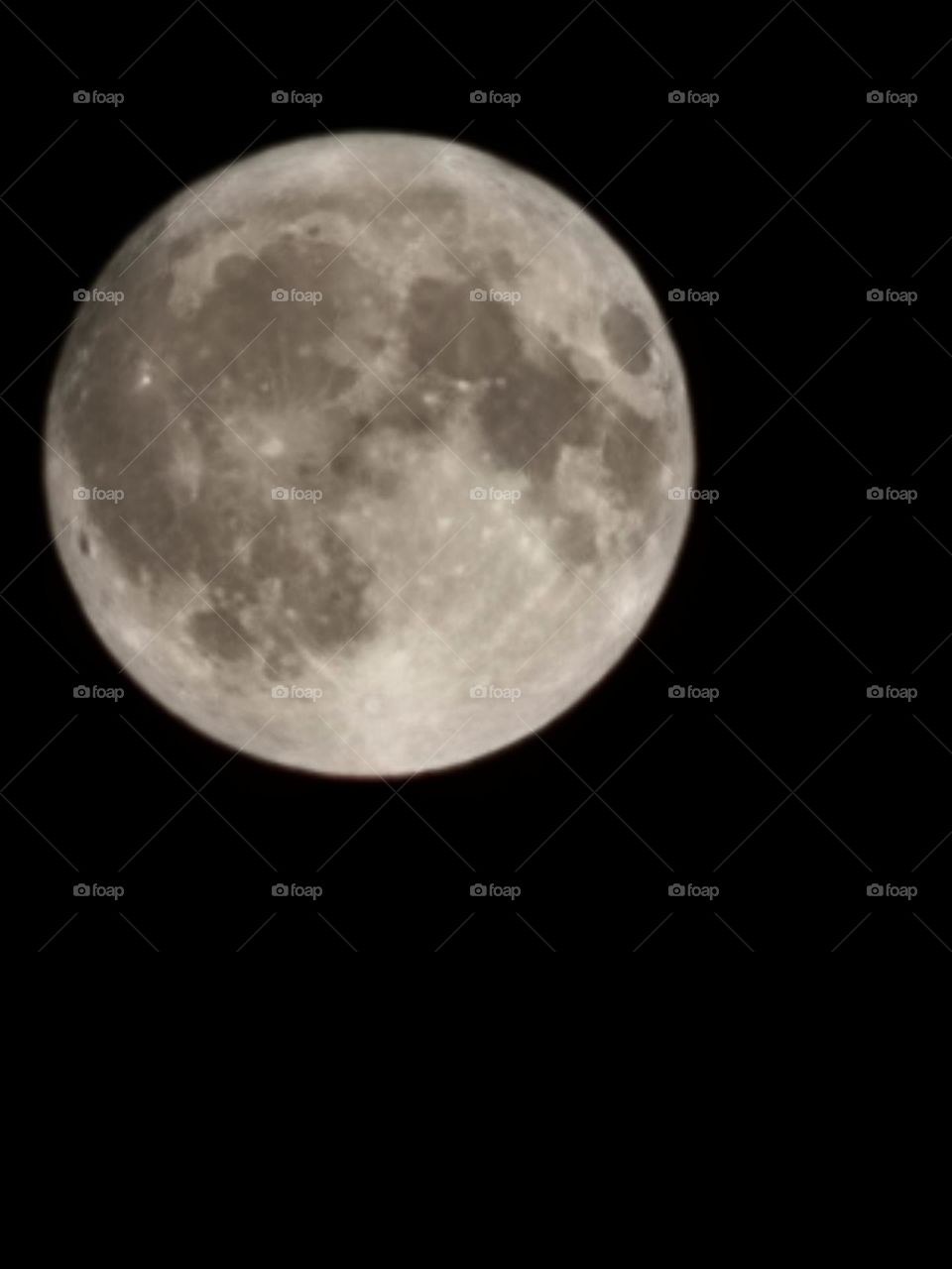 The beautiful white moon - taken with my s22 ultra!