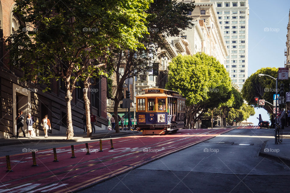 San Francisco street scene