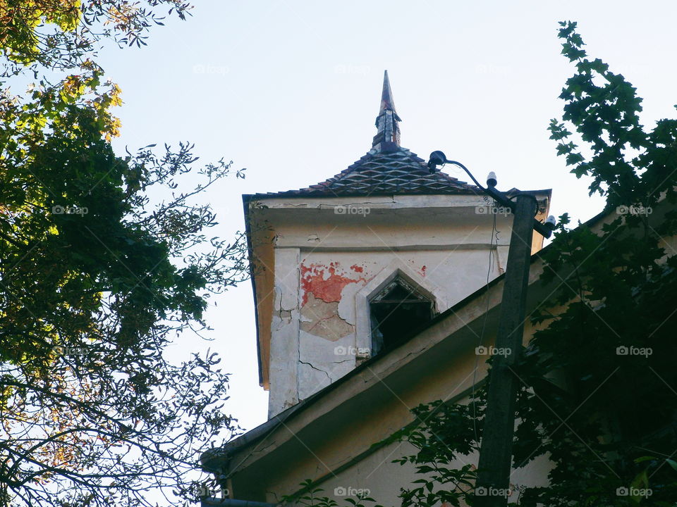 old abandoned building in Zhytomyr region, autumn 2018 (house Tereshchenkov)