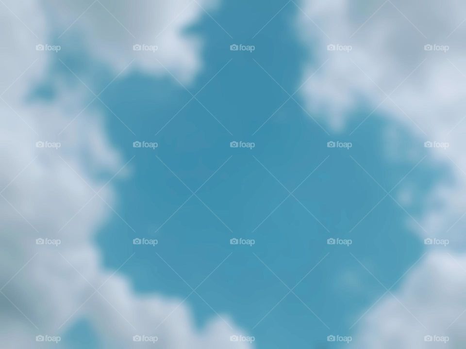 Blurry sky photo