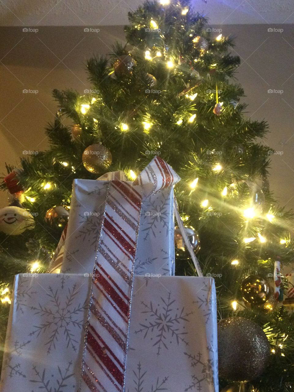 Gift with tree