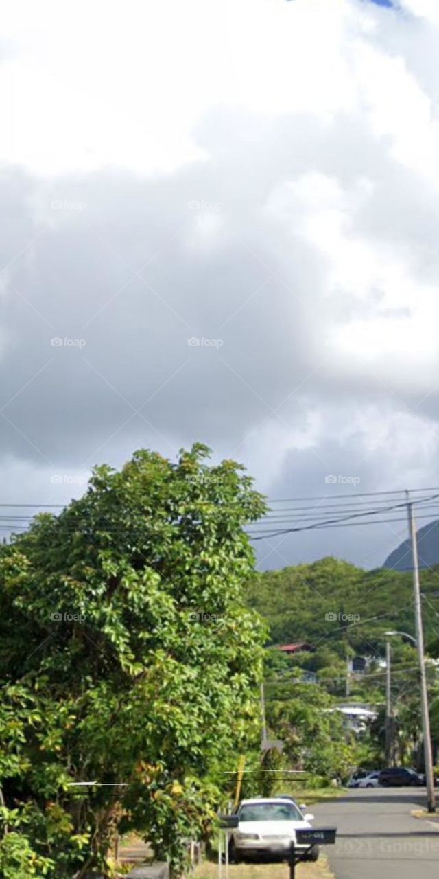 Vùng quê yên bình.