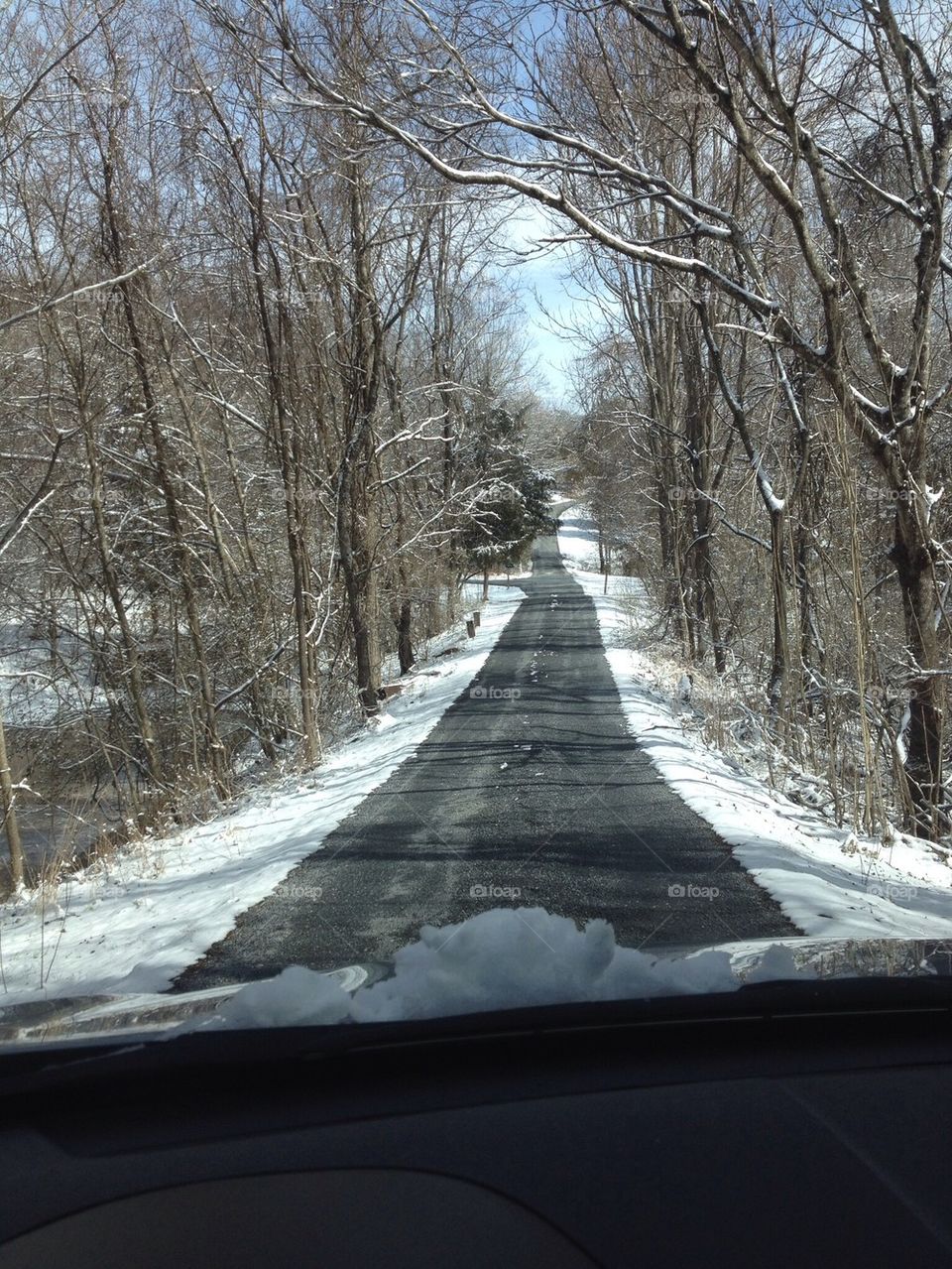 Winterey snowey Road 