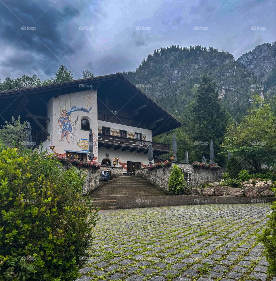 Old building in the mountains