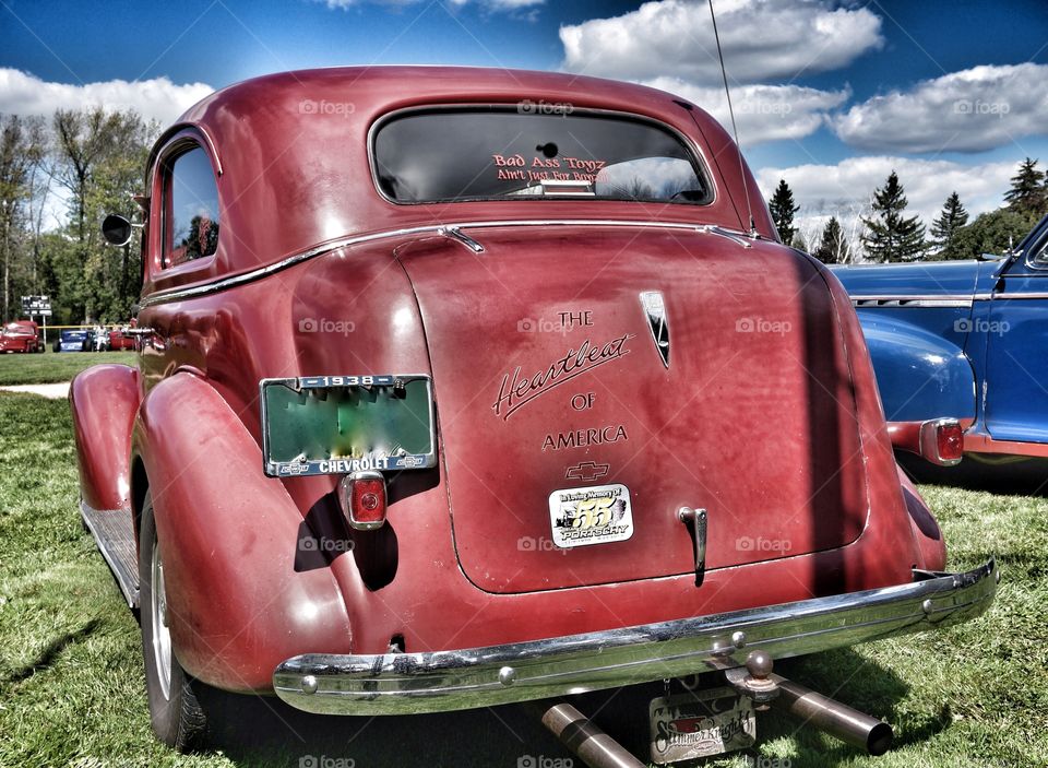 Vintage Automobiles. 1938 Chevrolet 