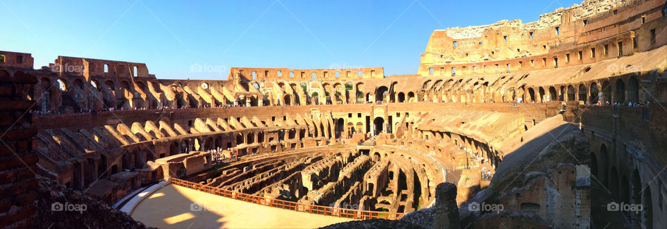 the rome architecture panorama by kshapley