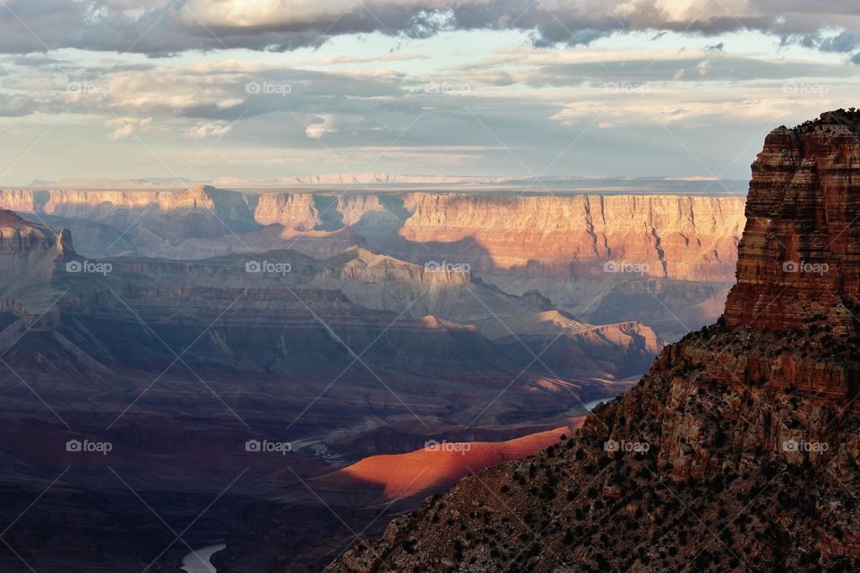 sunset at Grand Canyon