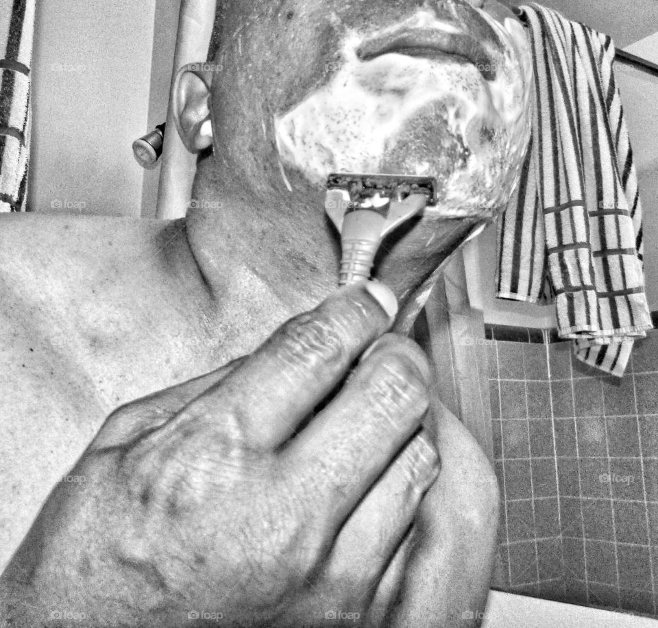 shaving