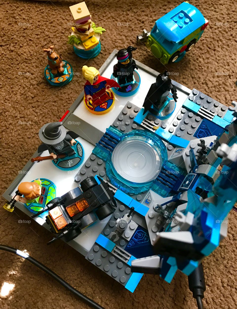 Lego Dimensions Figure Aerial View