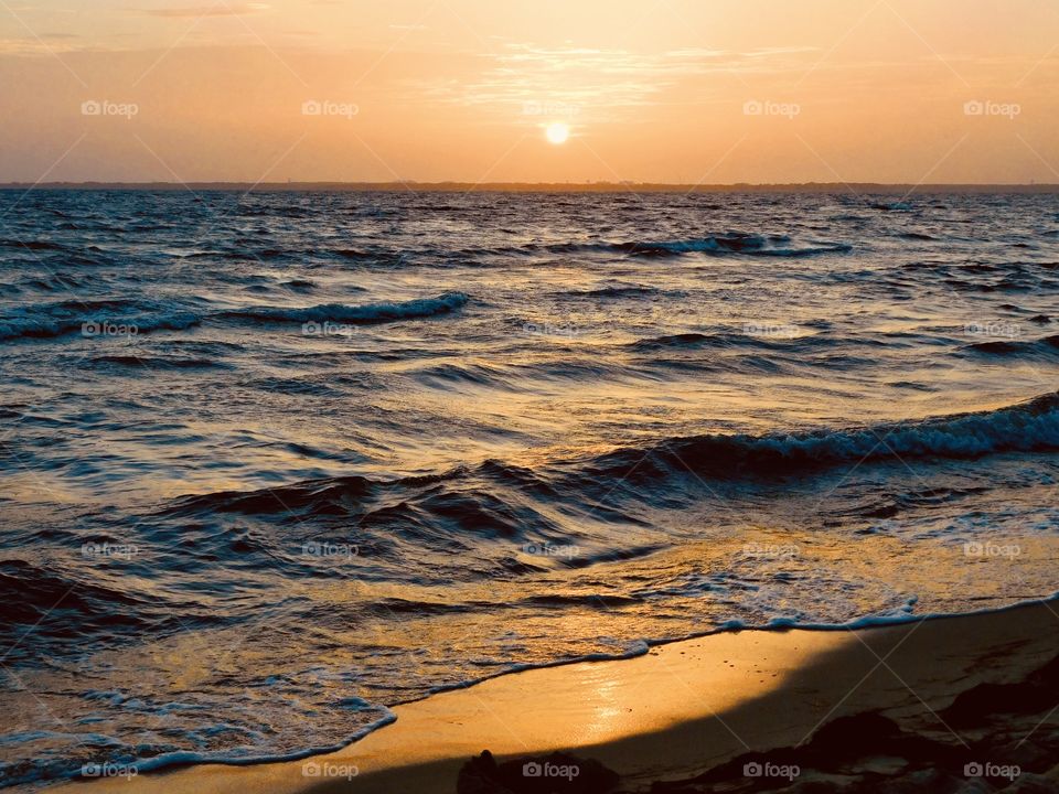 Sunset over the Gulf of Mexico -  Some sunsets are the sigh of a late summer day and the dawn of a restful Autumn evening. It is also a symphony of color as it sings us all to sleep