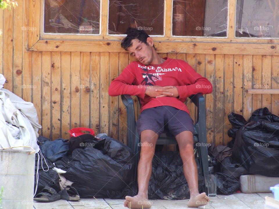 man sleep lazy homeless by byg