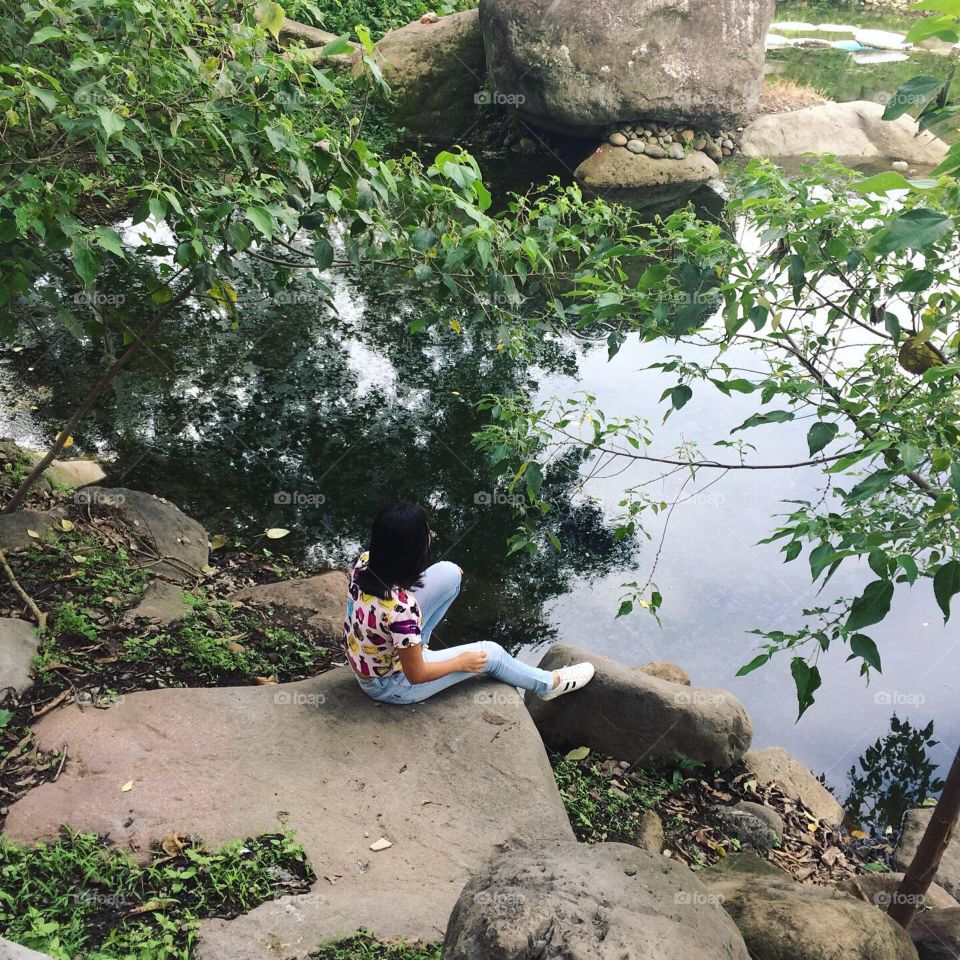 Nature make me calm in every problems I had in Life.