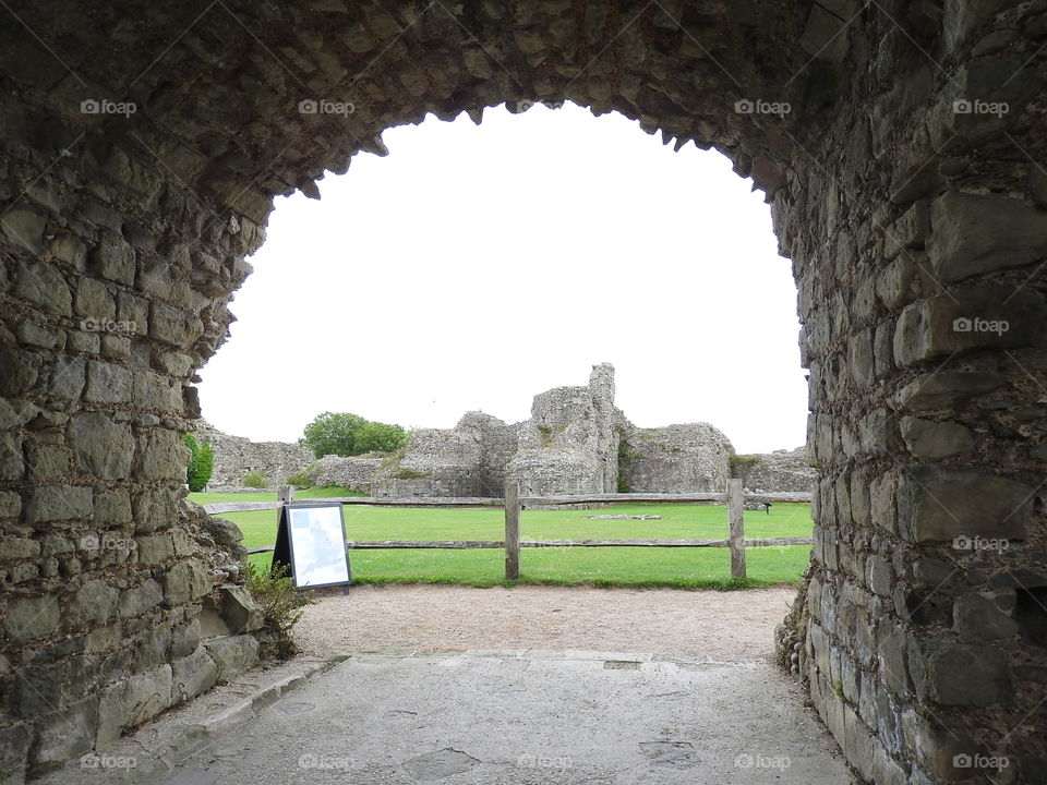 Interior del Castillo medieval