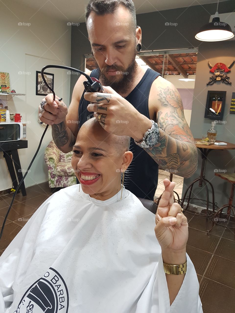 Mesmo na dor, não podemos nos entregar.  Aí sim, tem auto estima. Guerreira na Luta.